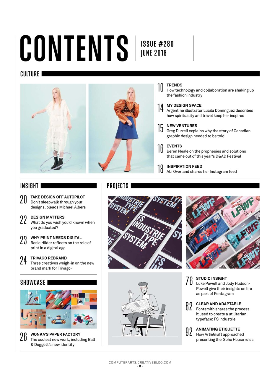 Computer Arts Preview Pages