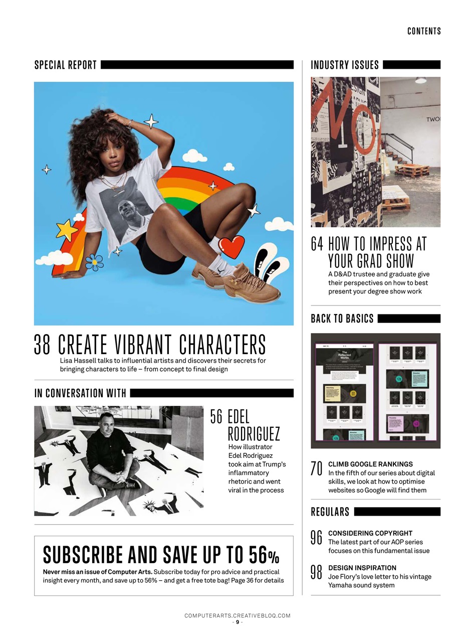 Computer Arts Preview Pages