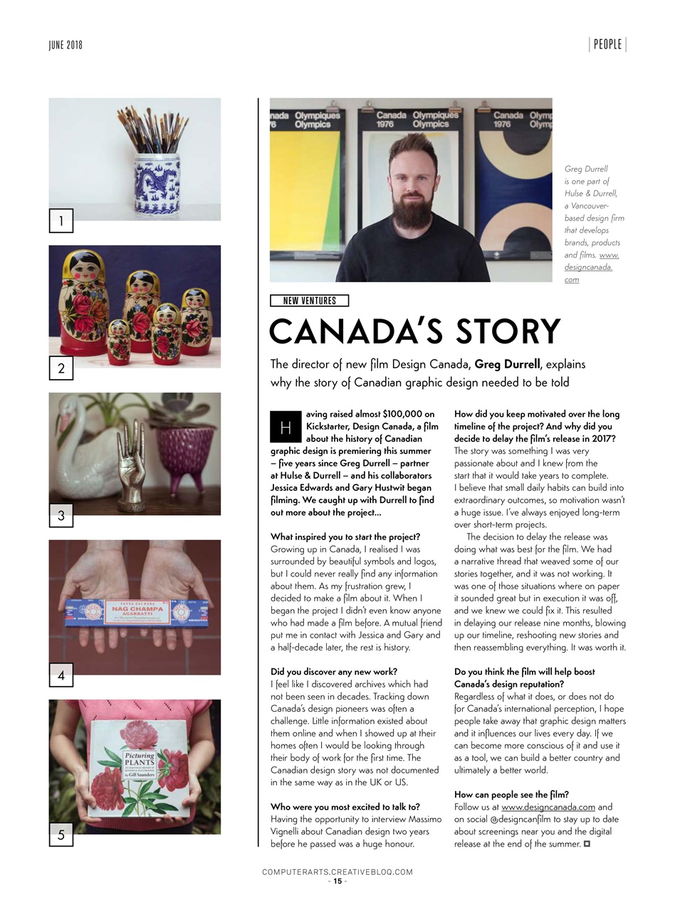 Computer Arts Preview Pages