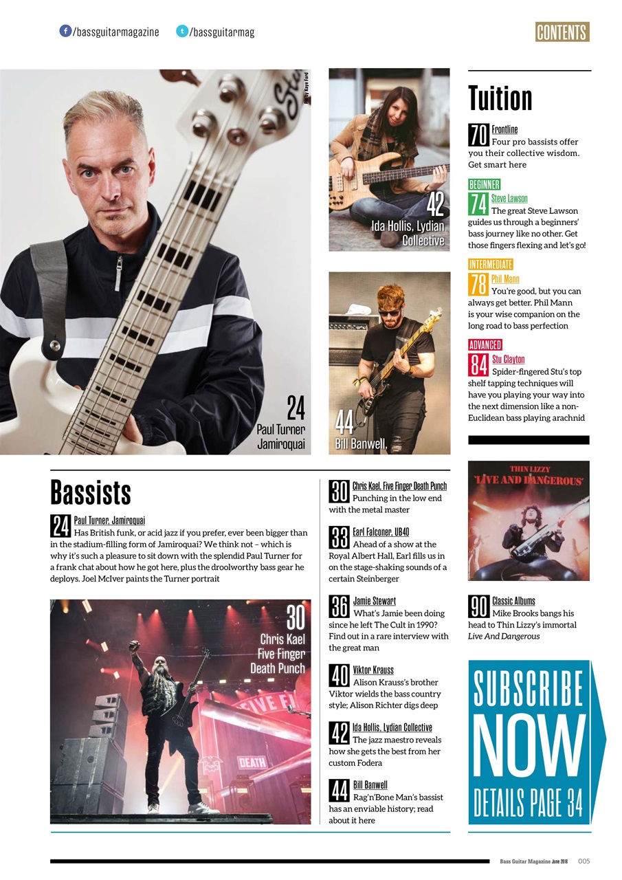 Bass Player UK Preview Pages