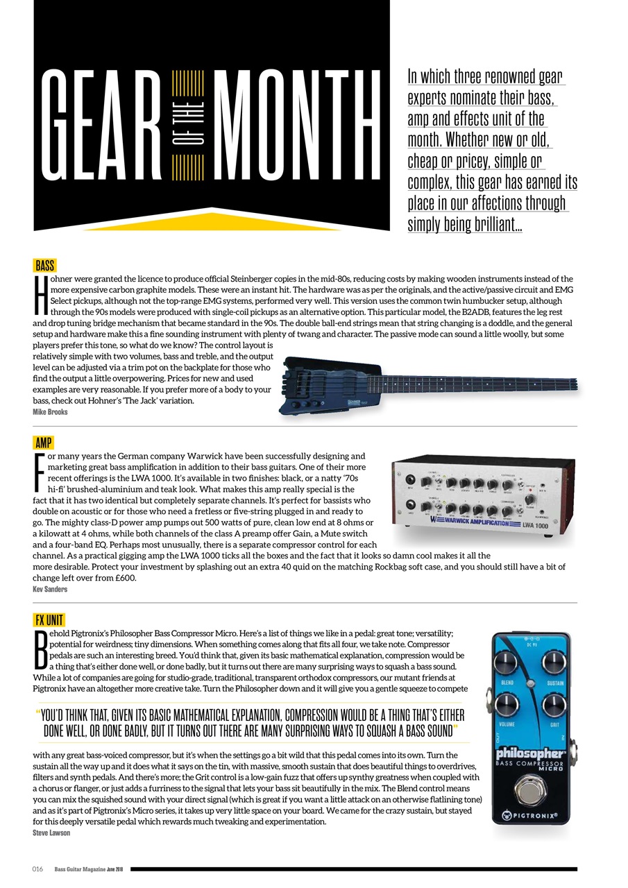 Bass Player UK Preview Pages