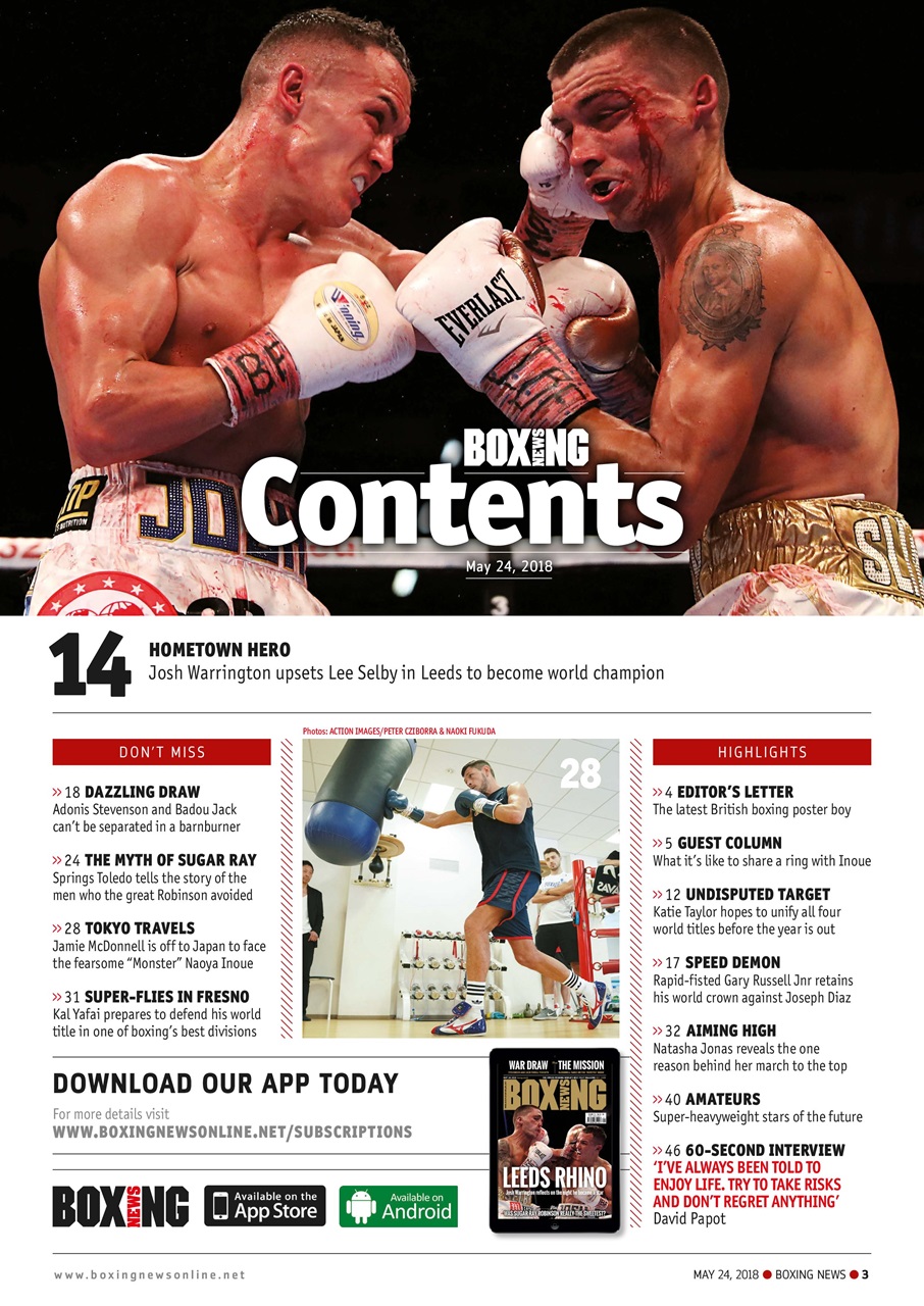 Boxing News Preview Pages
