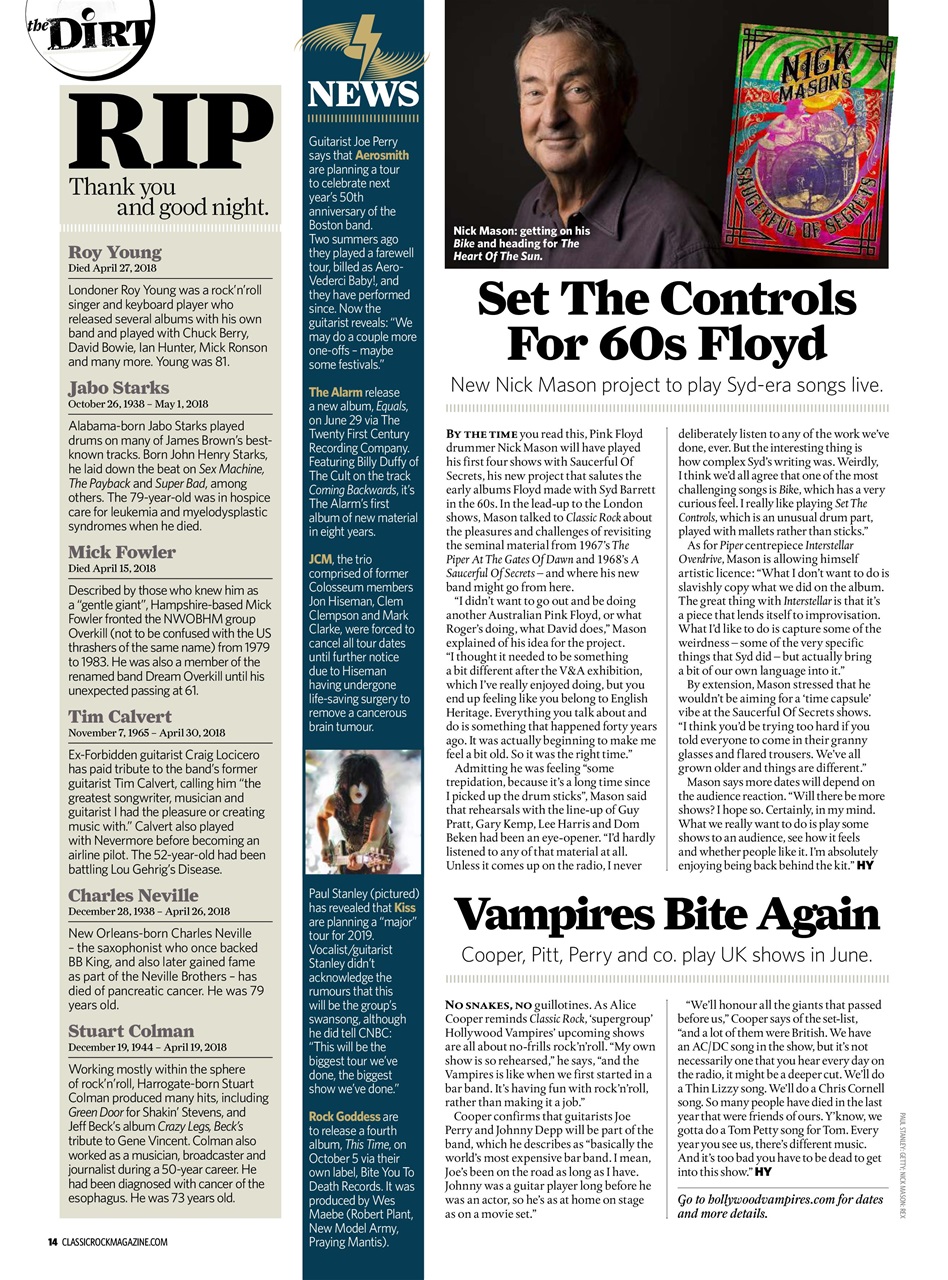 Classic Rock Preview Pages