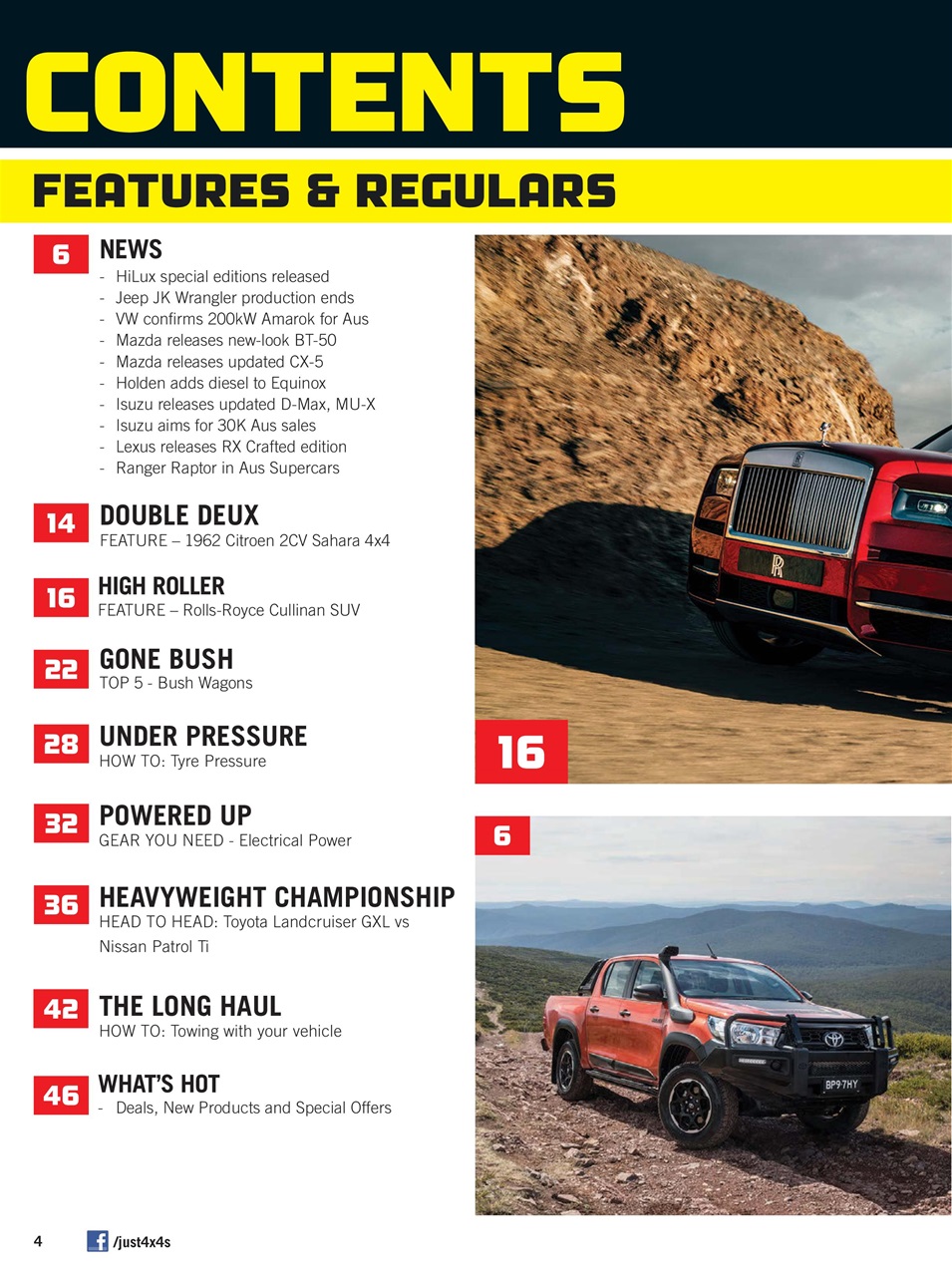 JUST 4X4S Preview Pages