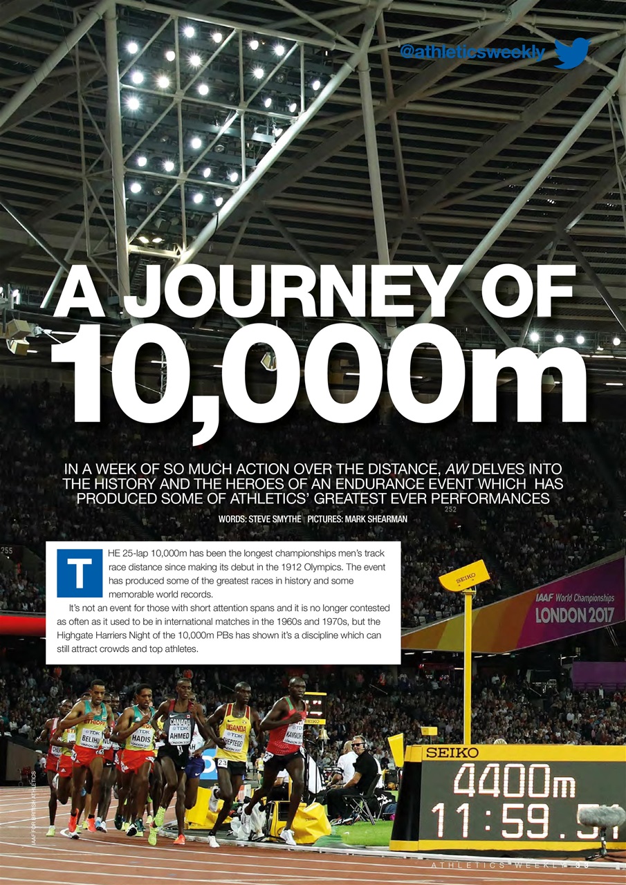 AW – Athletics Weekly Magazine Preview Pages
