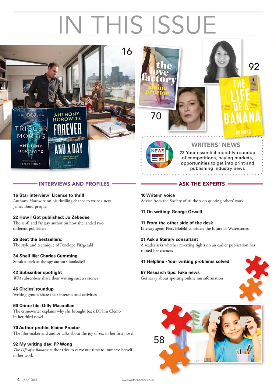 Writing Magazine Preview Pages