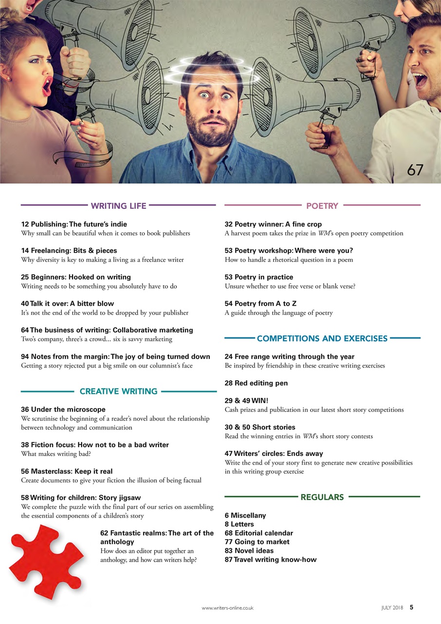 Writing Magazine Preview Pages