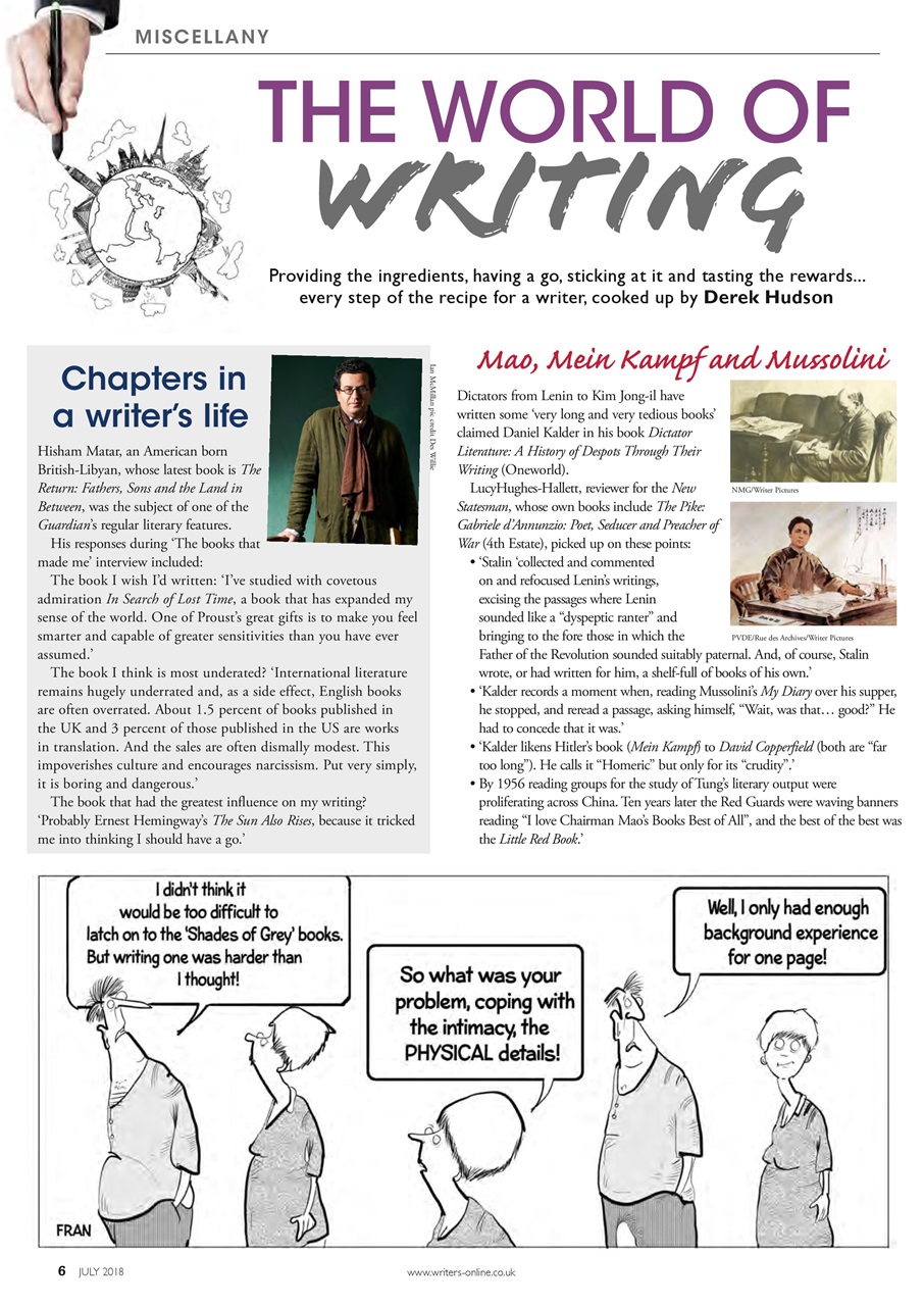 Writing Magazine Preview Pages