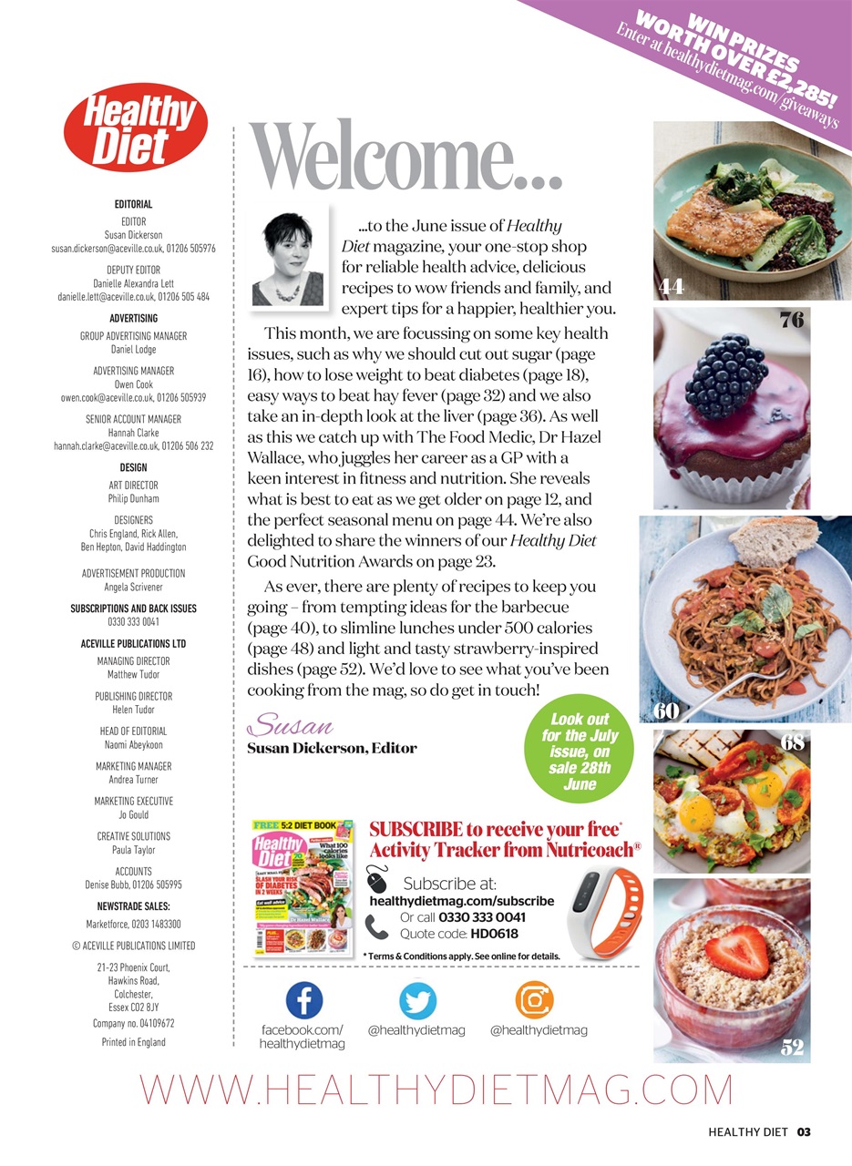 Healthy Diet Preview Pages