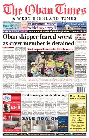 The Oban Times & Lochaber Times issue 24th May 2018
