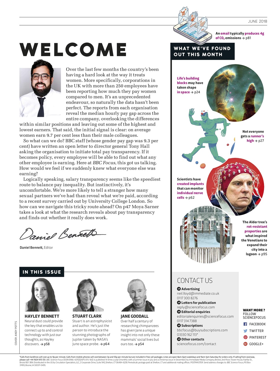 BBC Science Focus Magazine Preview Pages