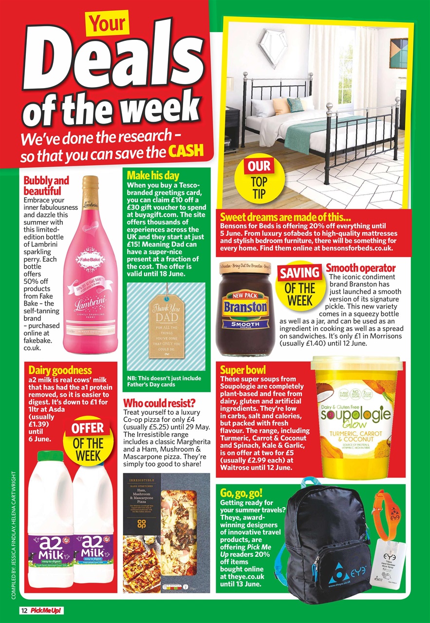 Pick Me Up Preview Pages