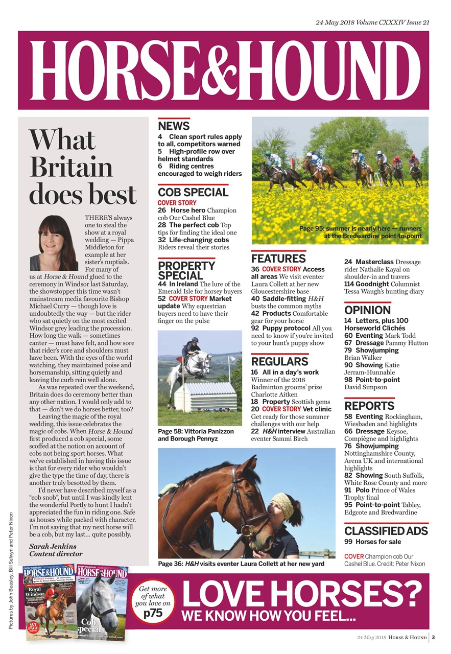 Horse & Hound Preview Pages