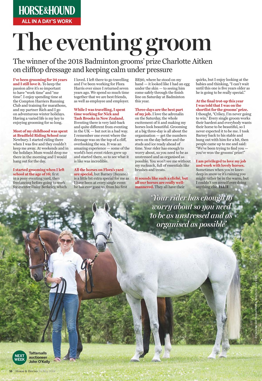 Horse & Hound Preview Pages