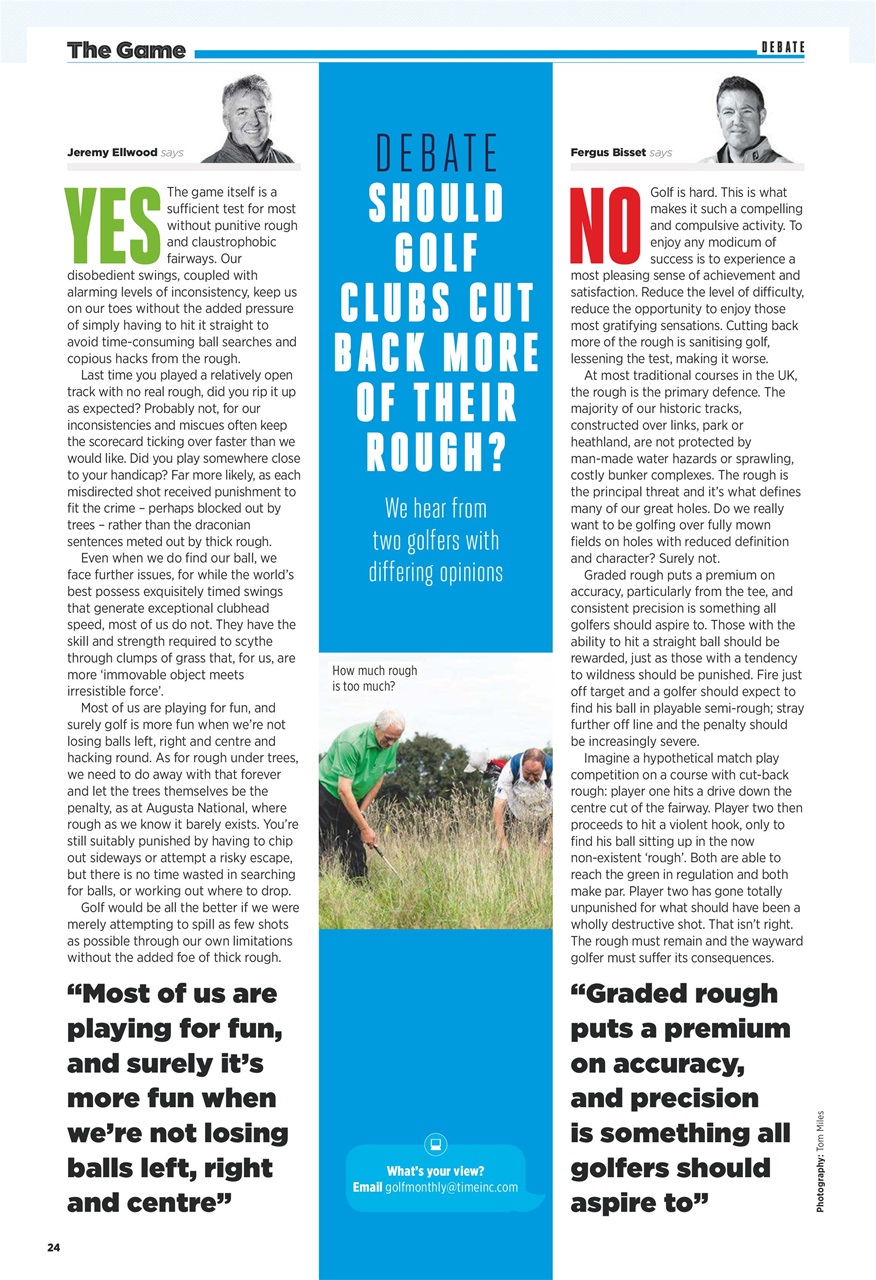 Golf Monthly Preview Pages