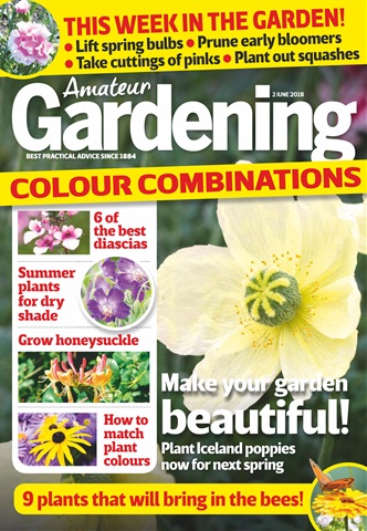 Amateur Gardening issue 2nd June  2018