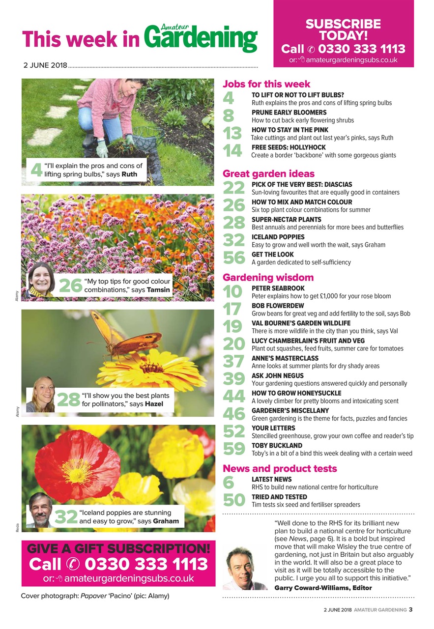 Amateur Gardening Preview Pages