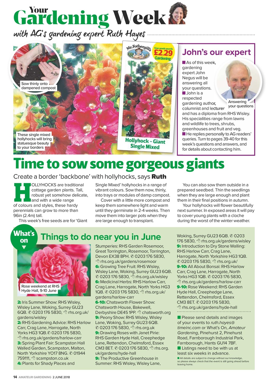 Amateur Gardening Preview Pages