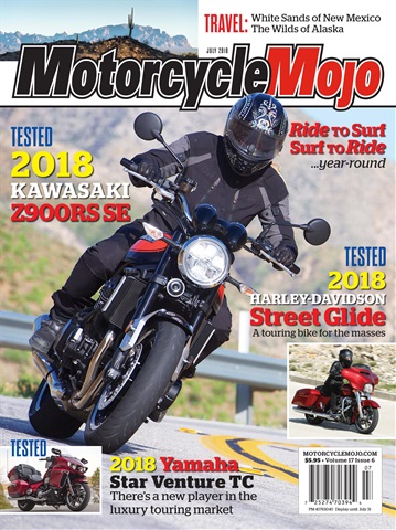 Motorcycle Mojo issue Jul-18