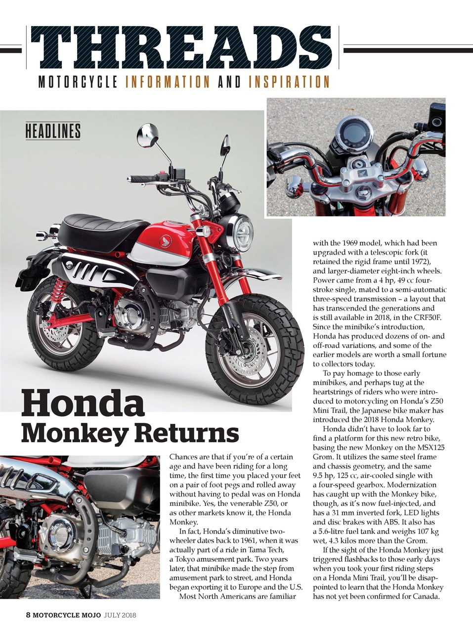 Motorcycle Mojo Preview Pages