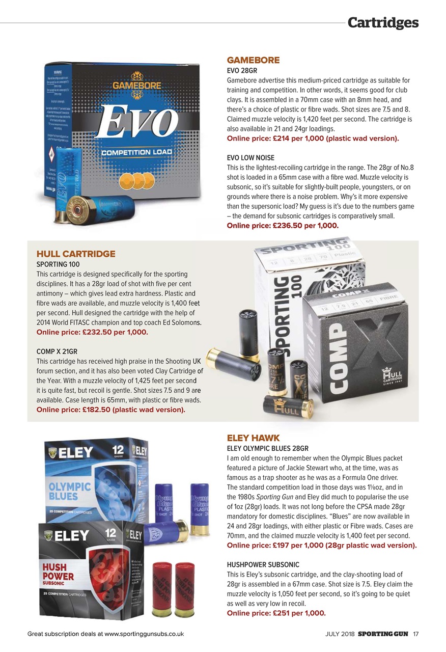 Sporting Gun Preview Pages