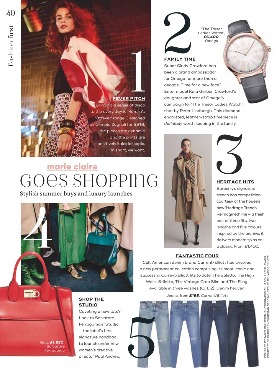 Marie Claire Preview Pages