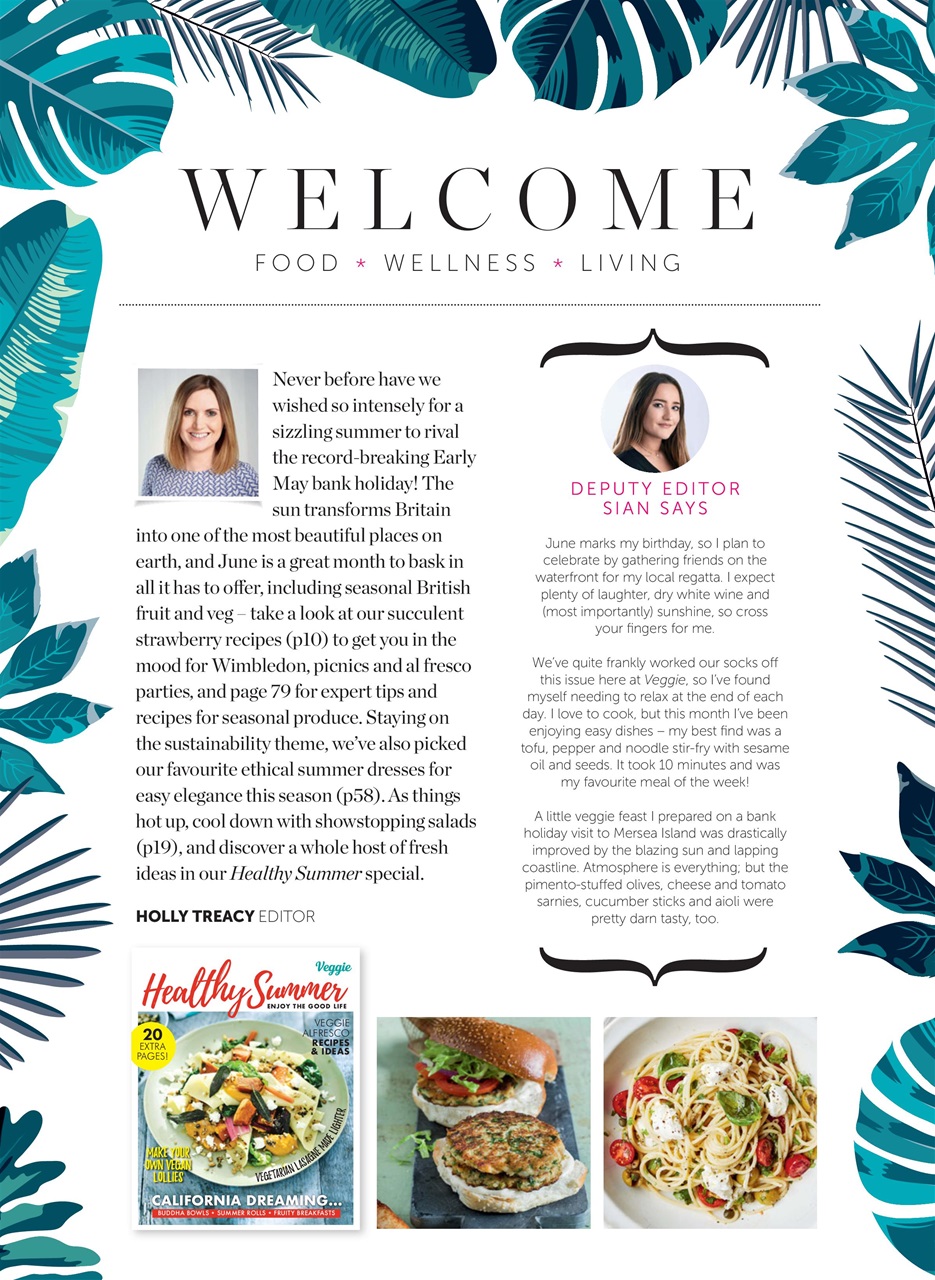 Veggie Magazine Preview Pages