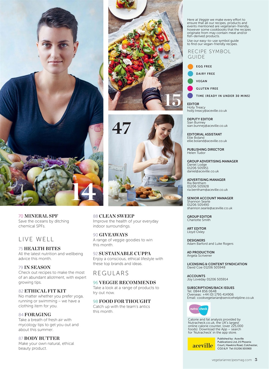 Veggie Magazine Preview Pages