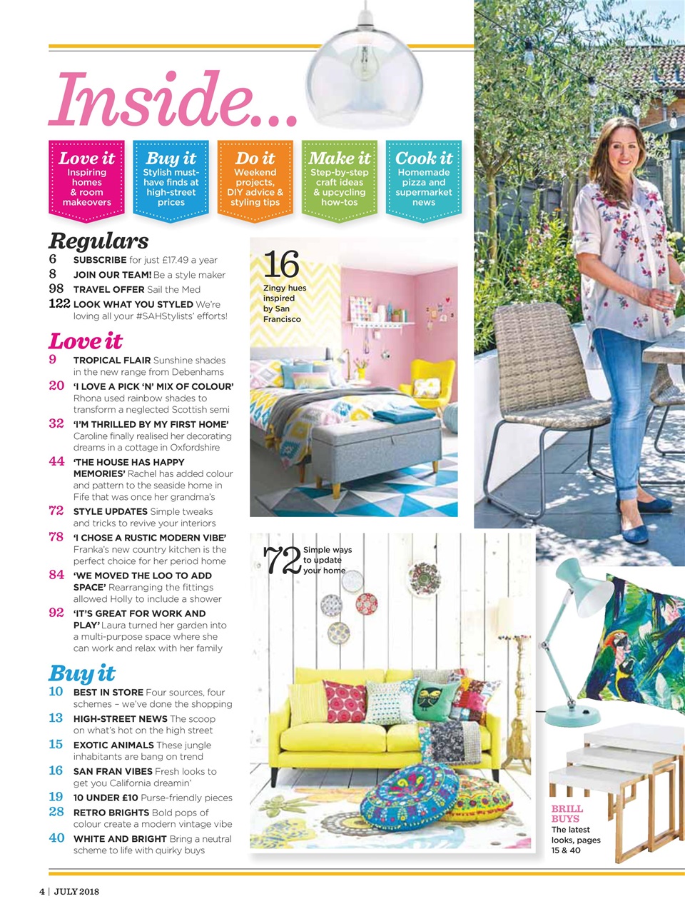 Style at Home Preview Pages