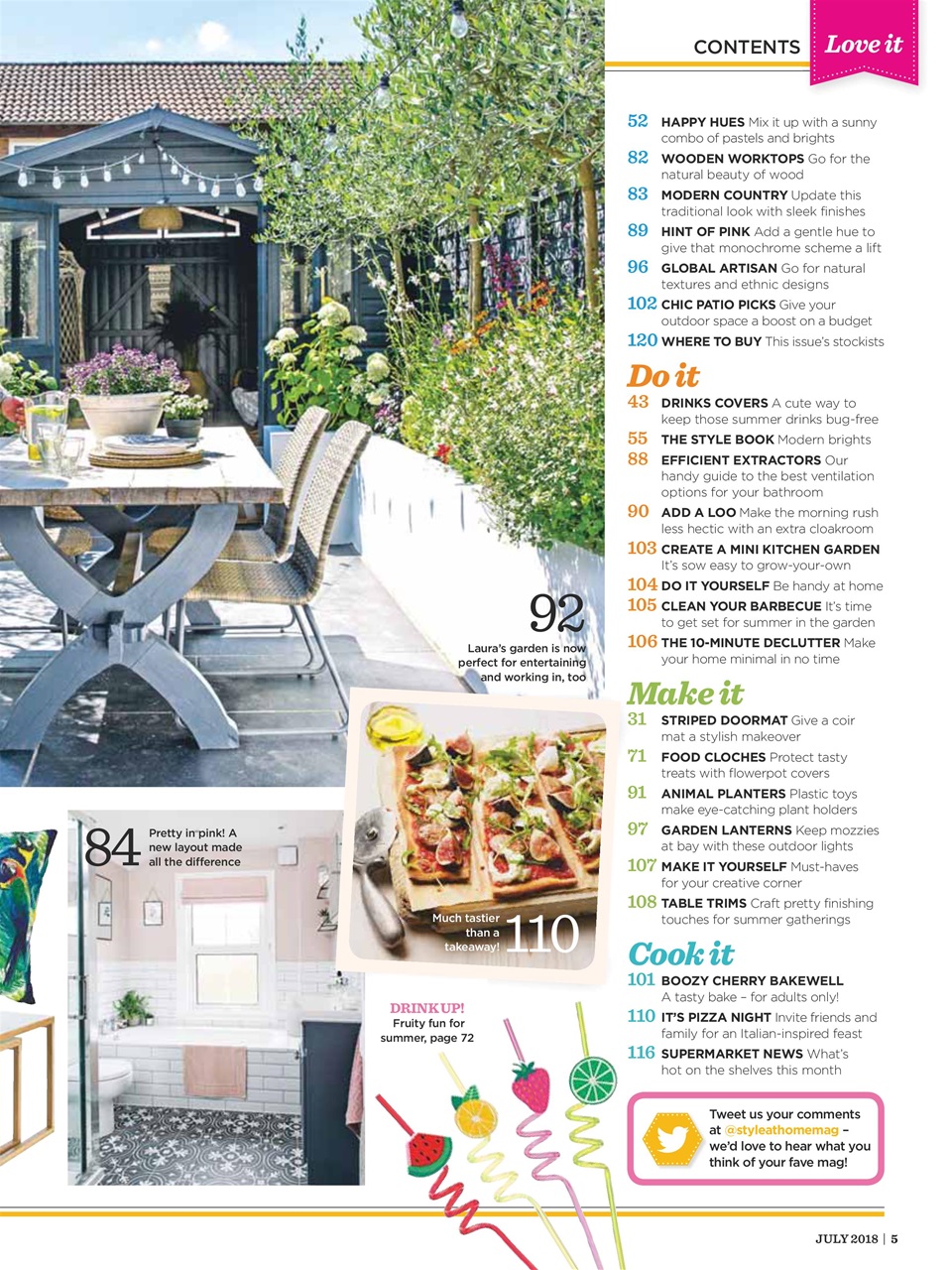 Style at Home Preview Pages
