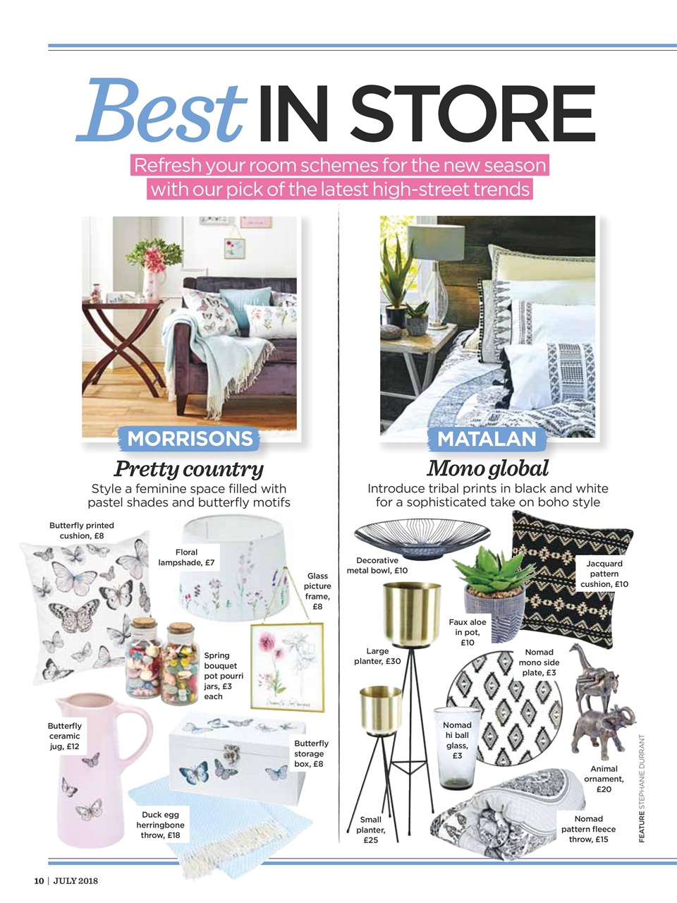 Style at Home Preview Pages