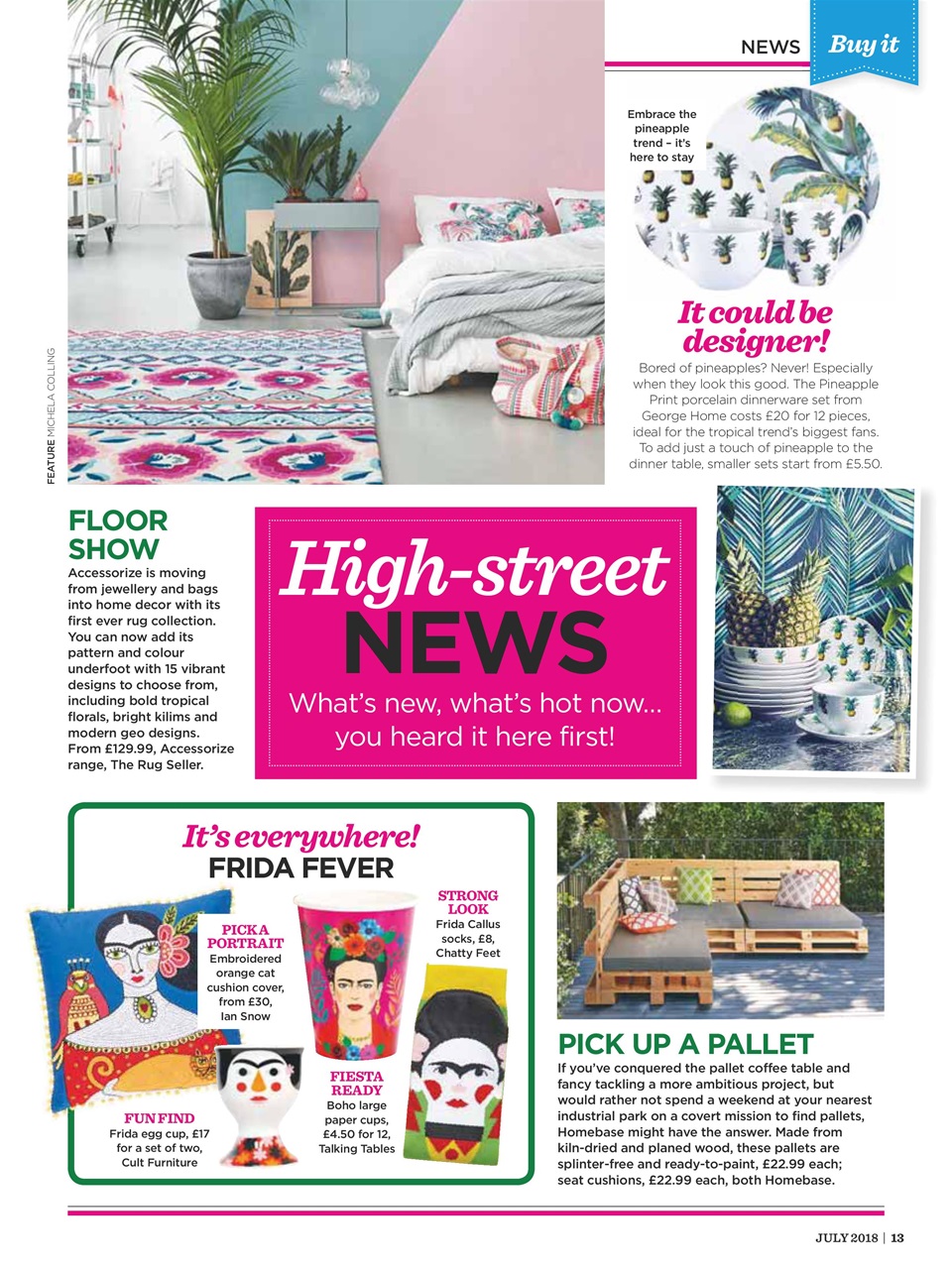 Style at Home Preview Pages