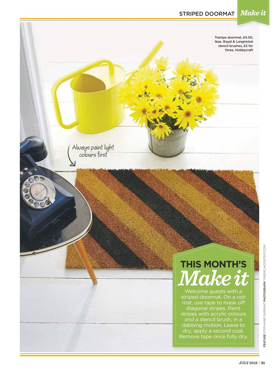 Style at Home Preview Pages