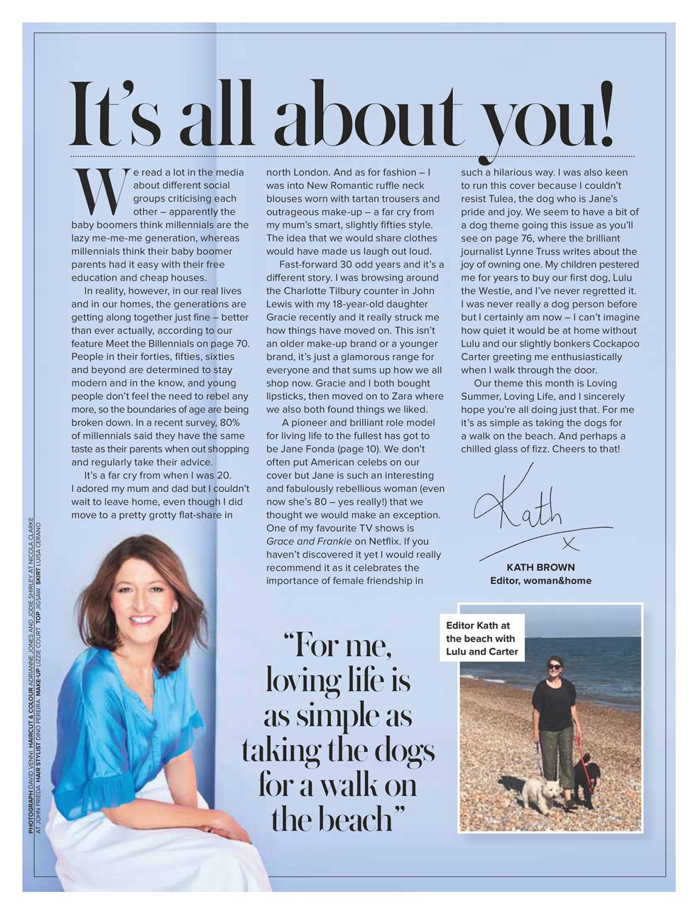 Woman & Home Preview Pages