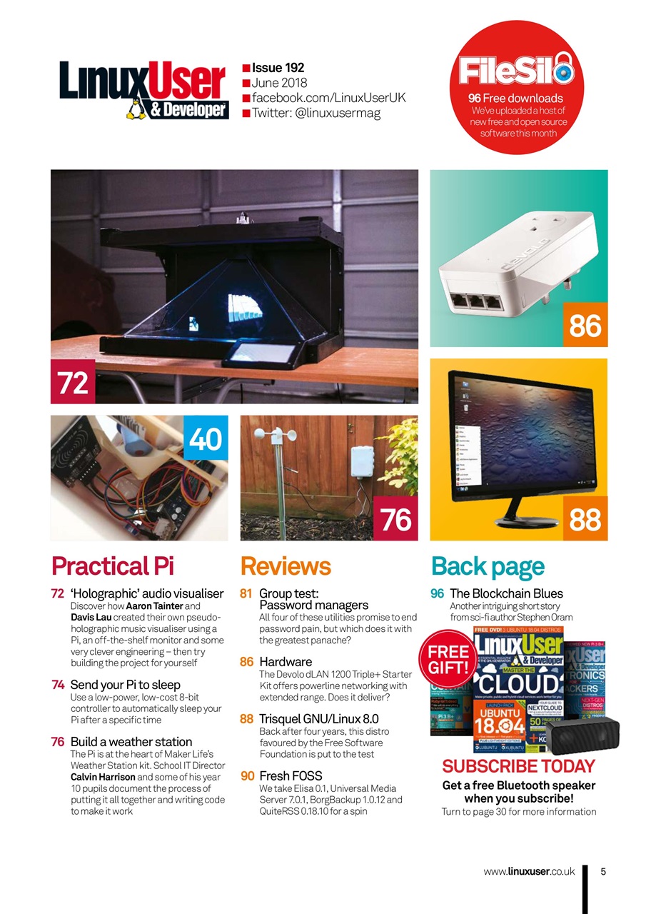 Linux User and Developer Preview Pages