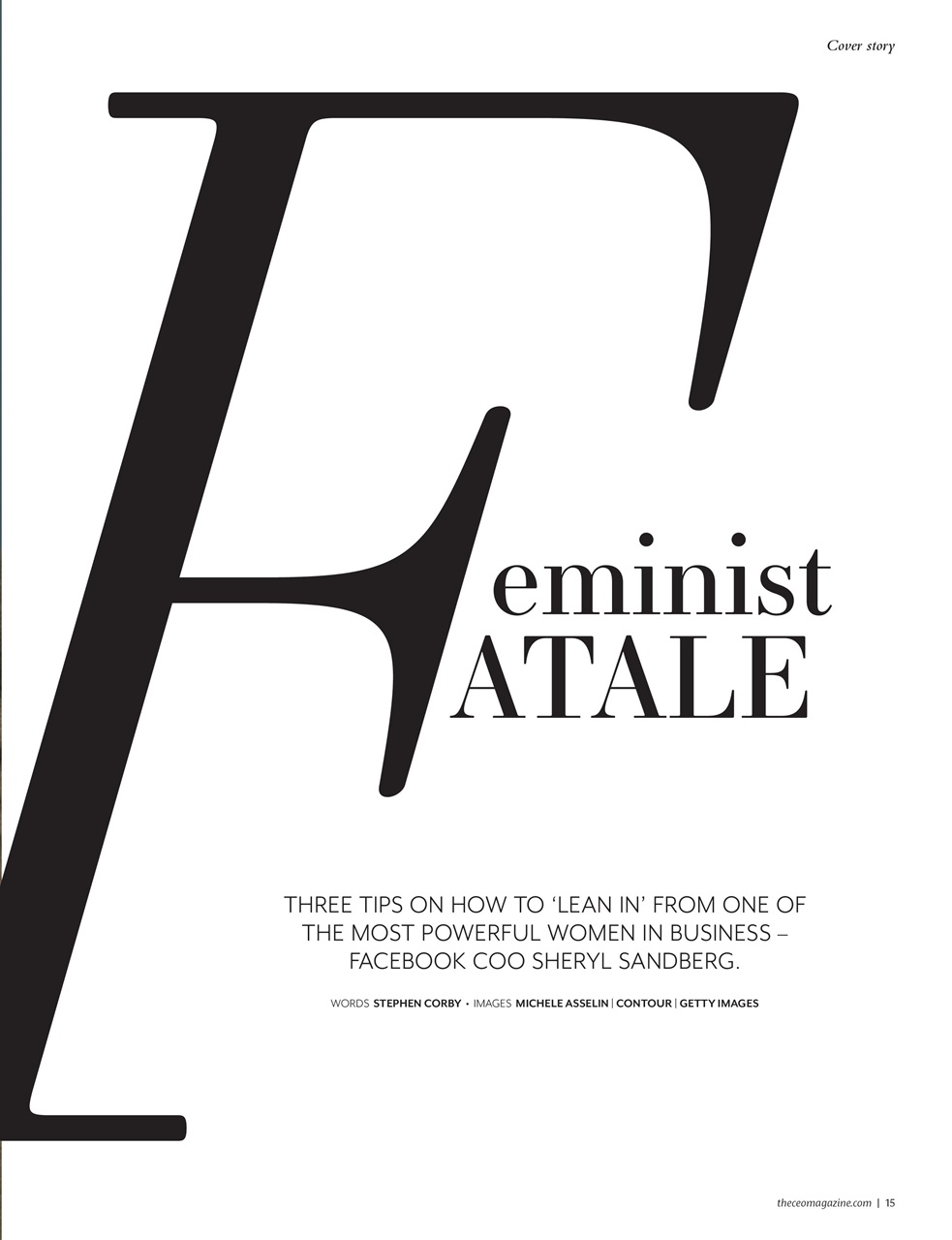 The CEO Magazine EMEA Preview Pages
