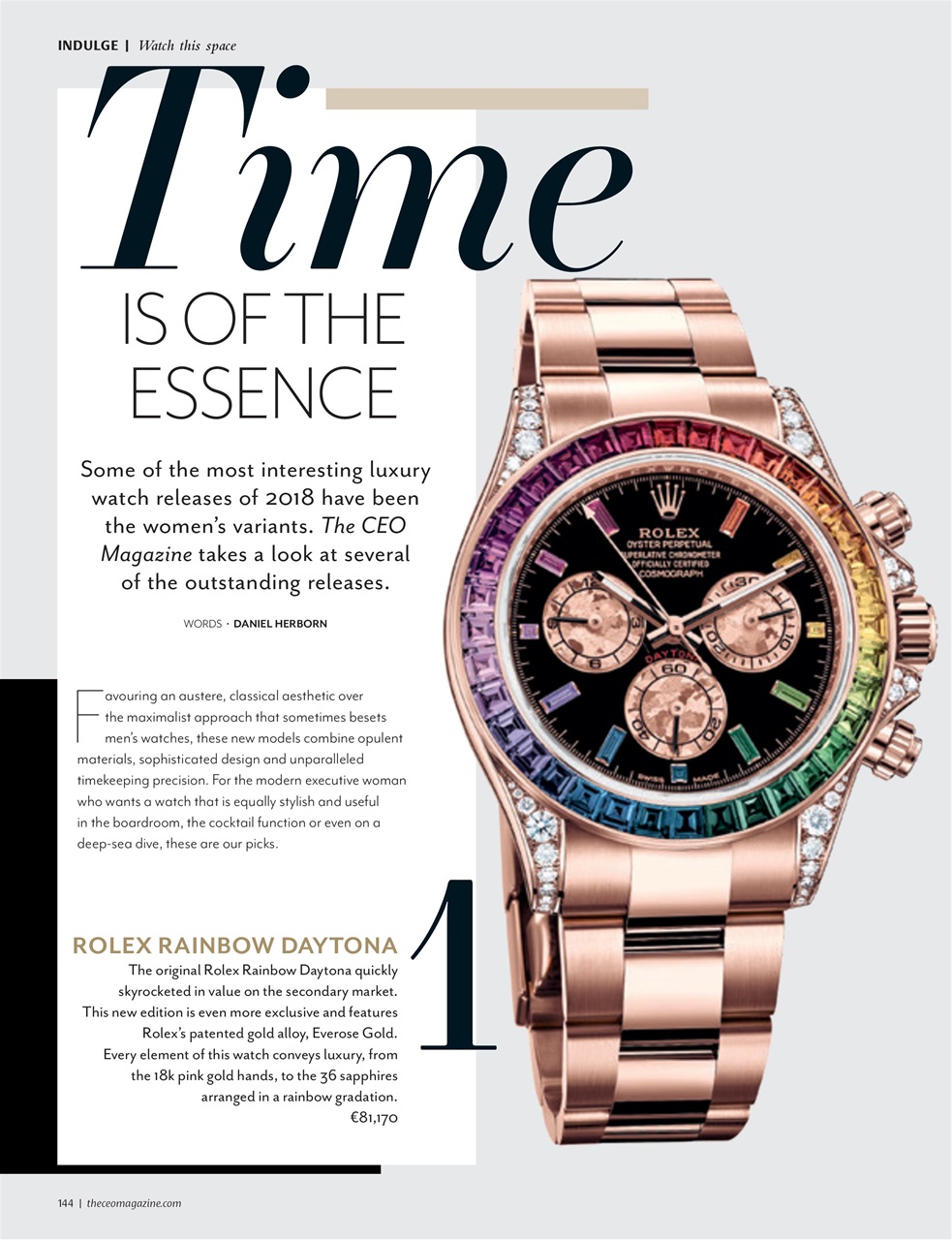 The CEO Magazine EMEA Preview Pages