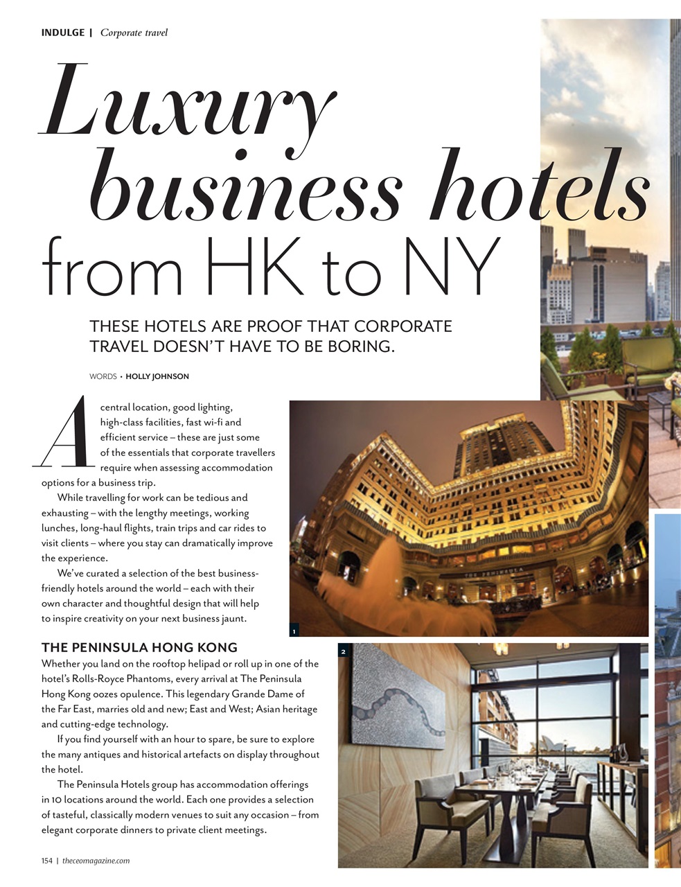 The CEO Magazine EMEA Preview Pages