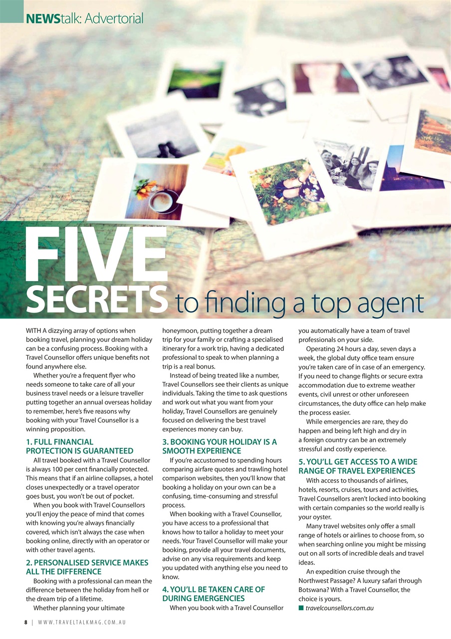 Traveltalk Preview Pages