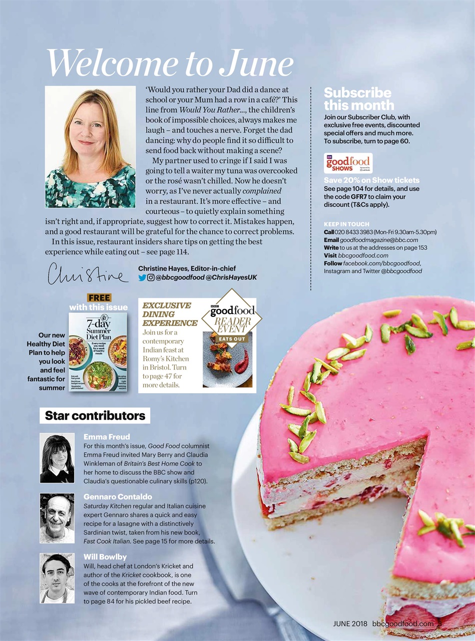 Good Food Magazine Preview Pages