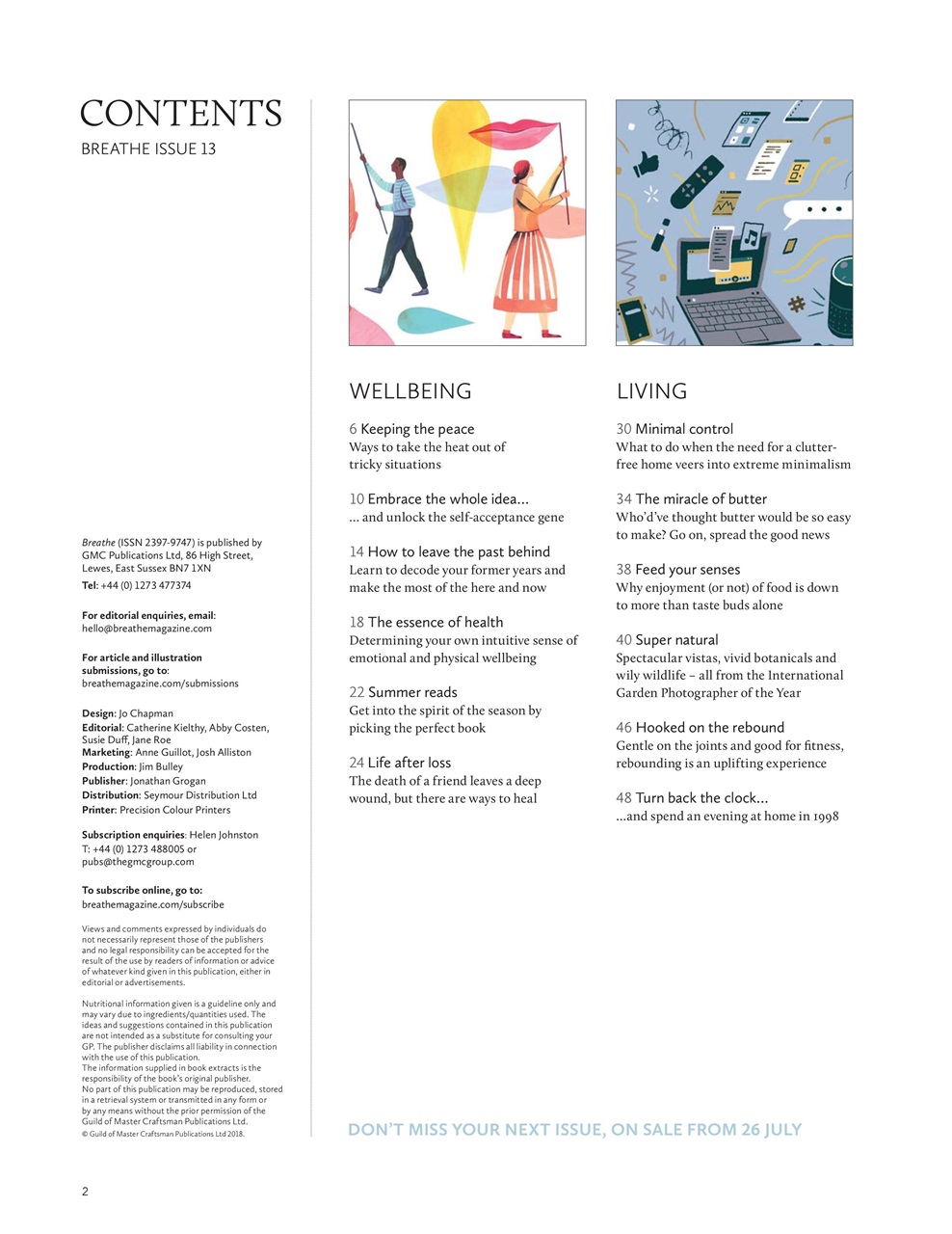 Breathe Preview Pages