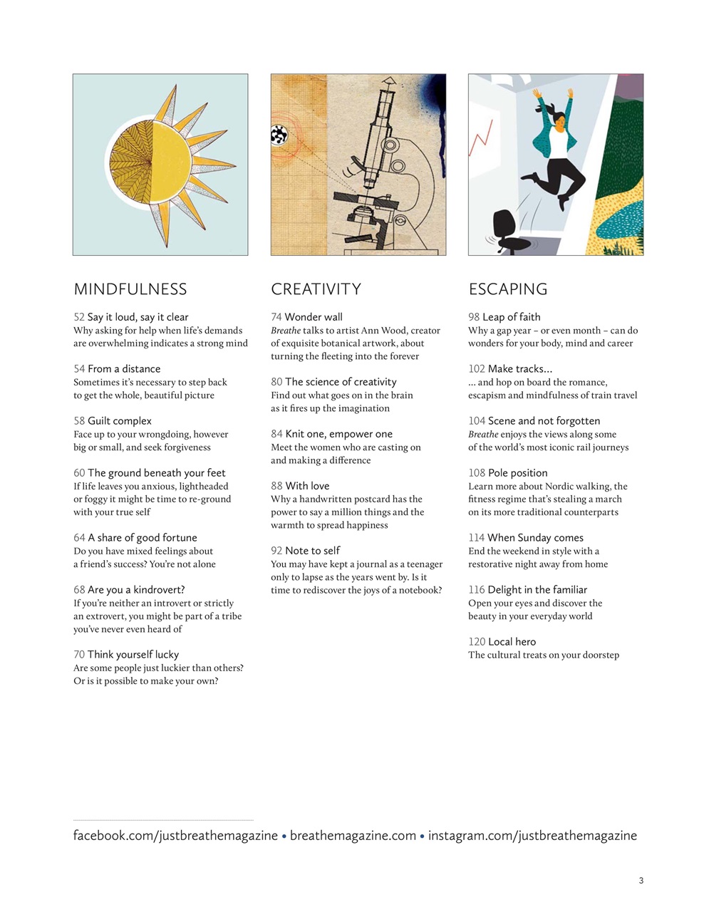 Breathe Preview Pages