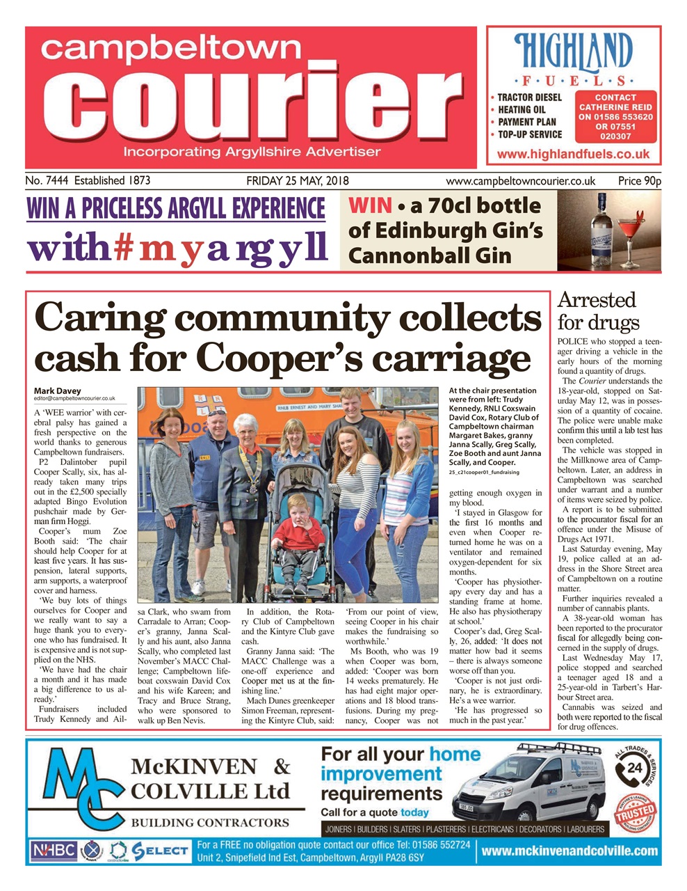 Campbeltown Courier Preview Pages