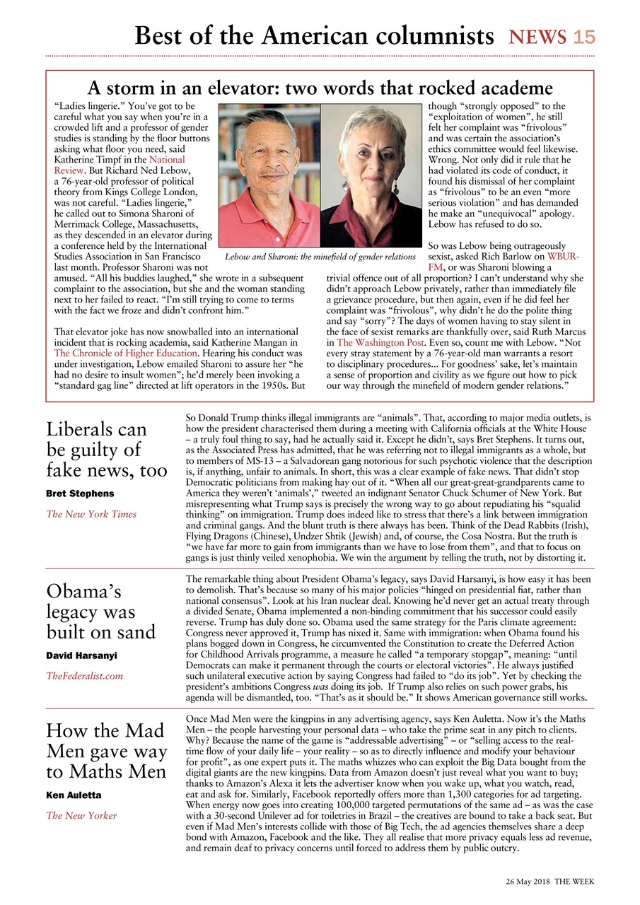 The Week Preview Pages