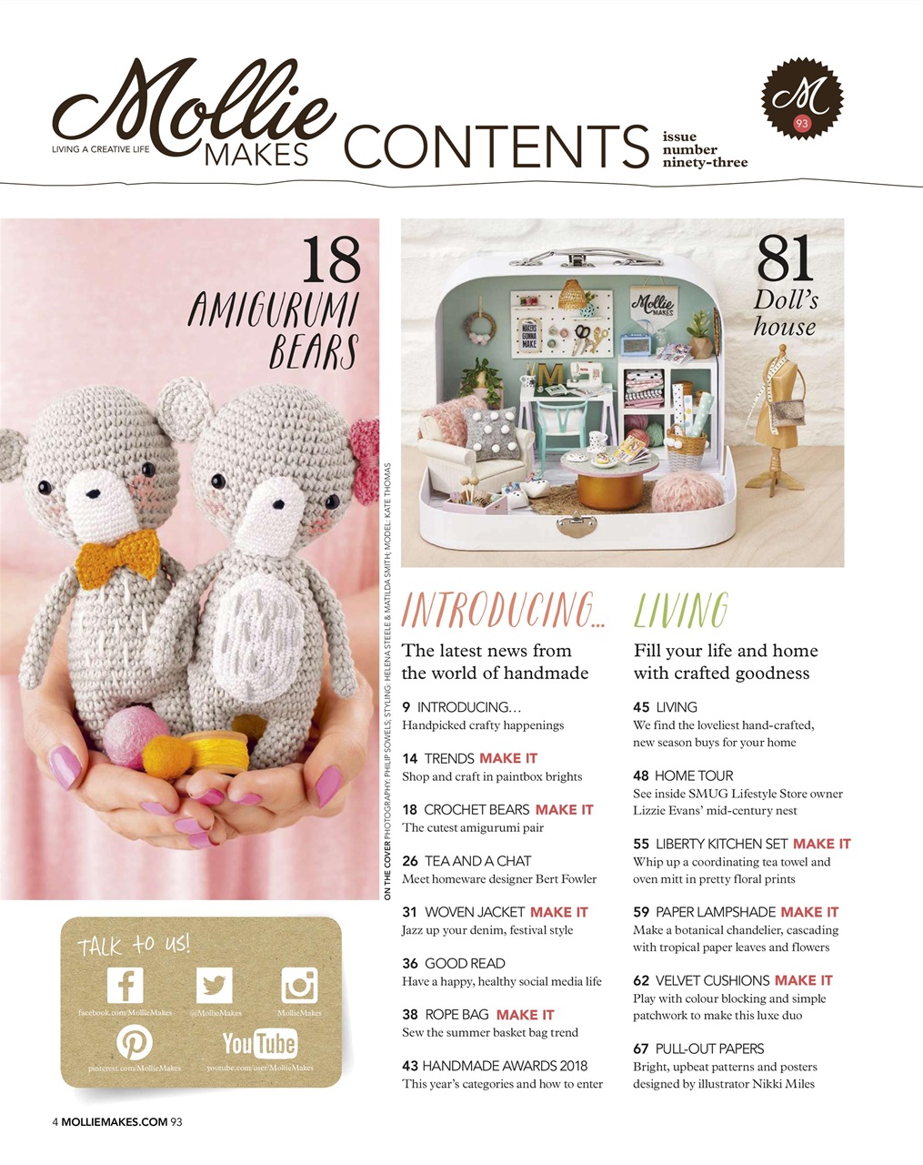 Mollie magazine Preview Pages