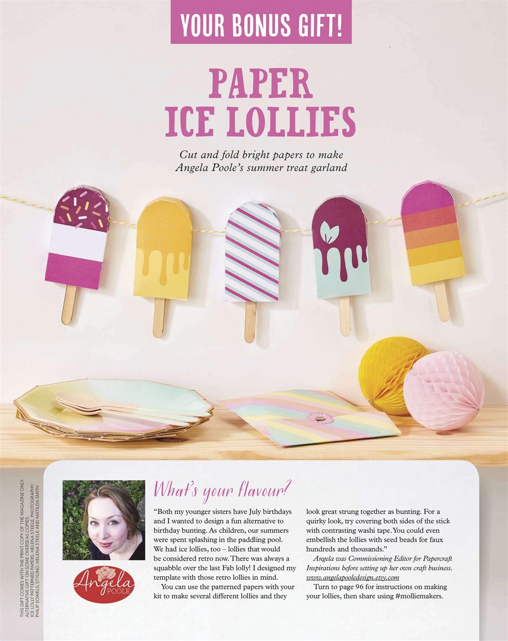 Mollie magazine Preview Pages