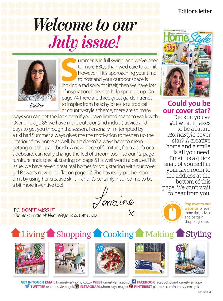 Homestyle Preview Pages