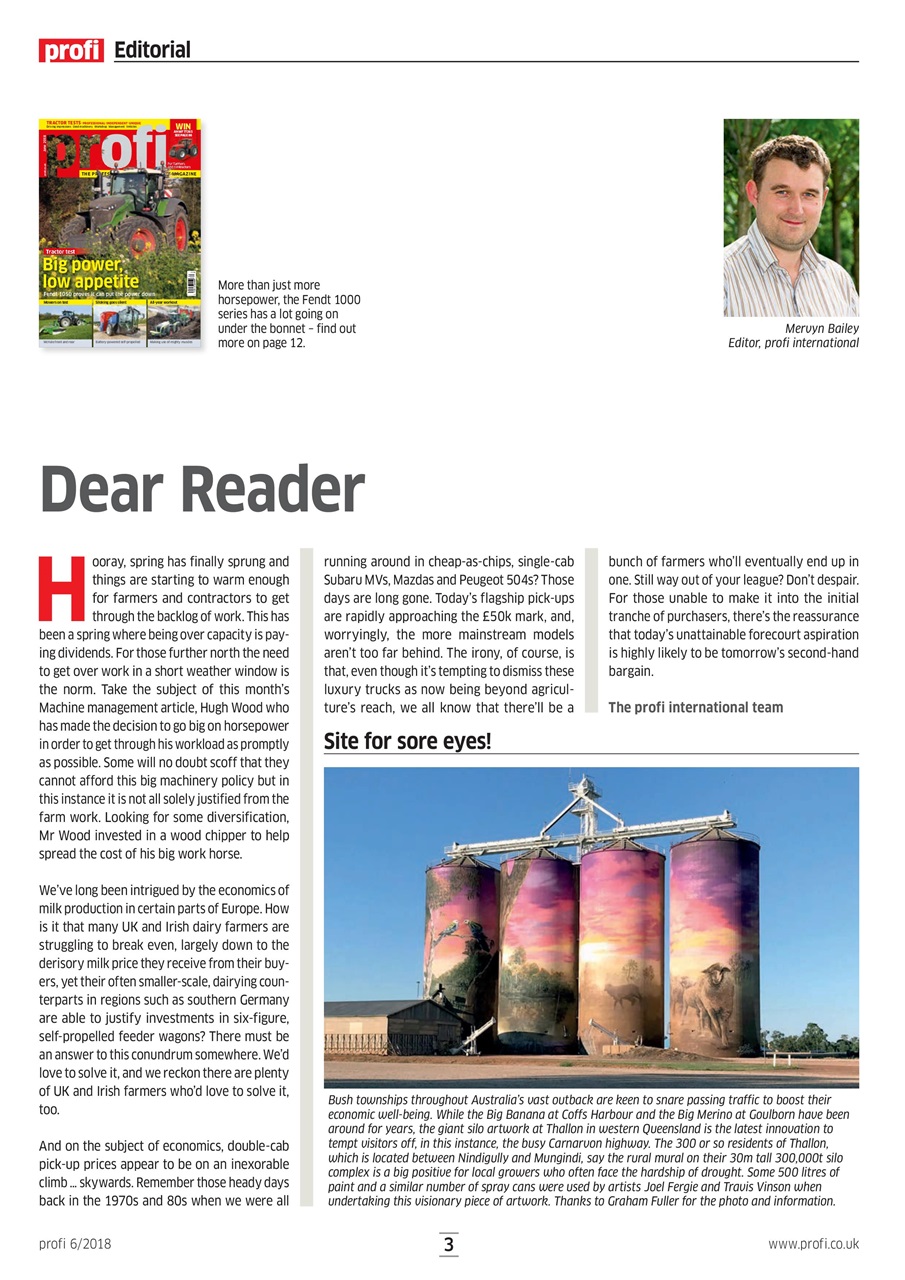 Profi International Preview Pages