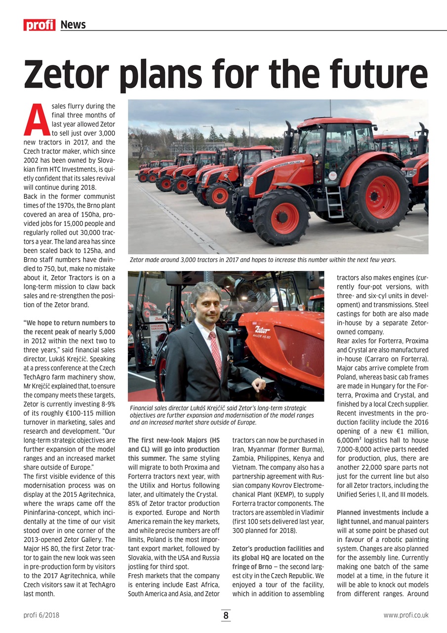 Profi International Preview Pages