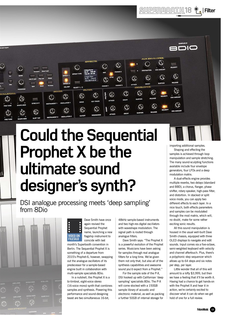 Future Music Preview Pages